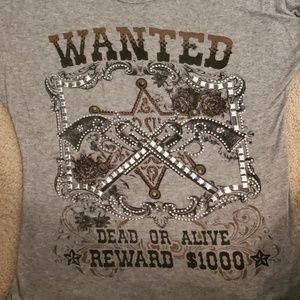 Pistol western teeshirt